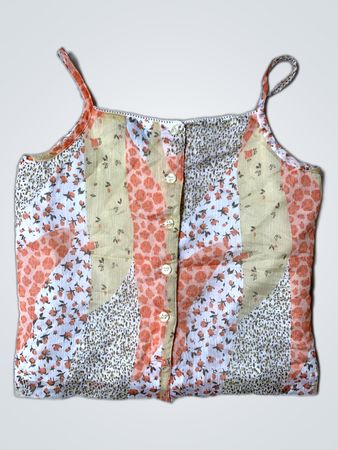 KIDOKI Floral Patchwork Top