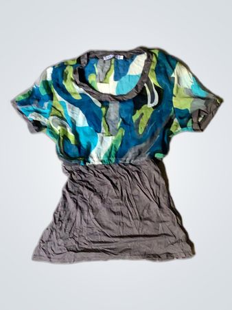 Quiosque Blue and Green Top