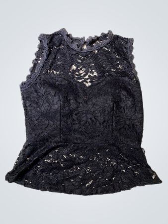 Unbranded Black Lace Cami Top