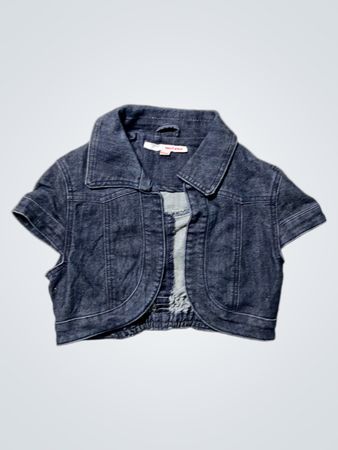 Tory Burch Cropped Denim Jacket