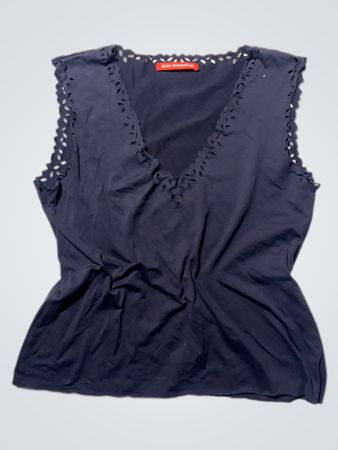 Navy Blue Women's Top