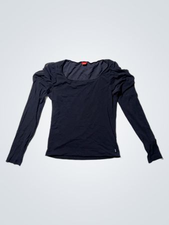 Esprit Long Sleeve Puffed Sleeve Blouse