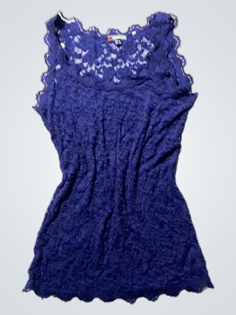 Street One Blue Lace Cami Top
