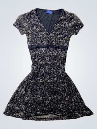 MEXX Floral V-Neck Mini Dress