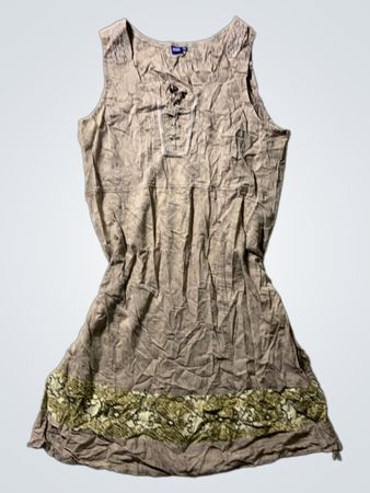 Gray Sleeveless Top