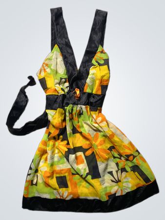 Colorful Floral Apron