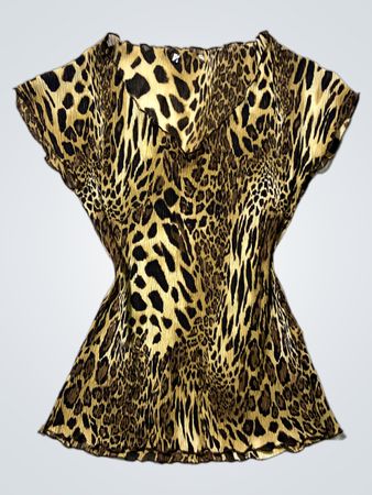 Leopard Print Blouse