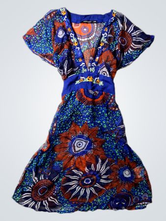 Atmosphere Multicolor Floral Midi Dress