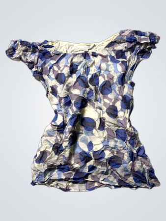 Boux Avenue Blue Floral Blouse