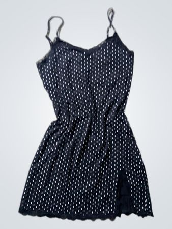 melrose Black Polka Dot Dress