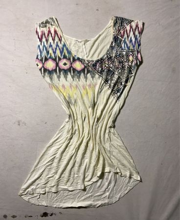 Sequined Beige Top