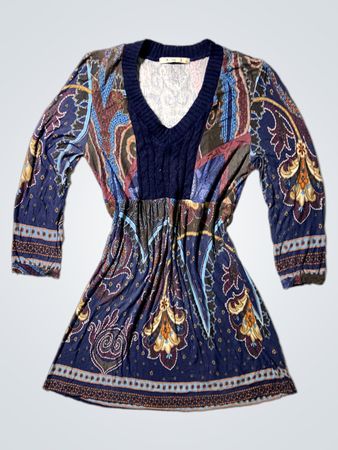 ADEL Paisley Print Dress