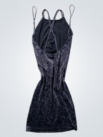 TIGER Glittery Black Dress