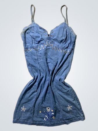 Blue Denim Dress