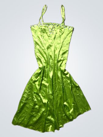 Green Embellished Dress
