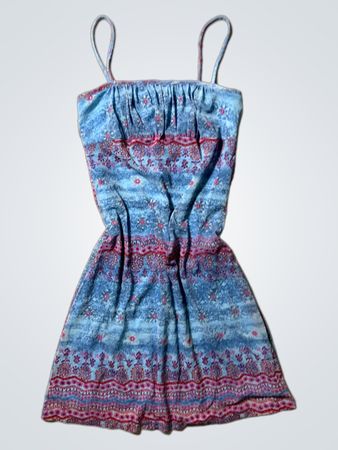 Blue Floral Dress