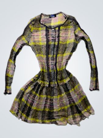 T.S.I. Plaid Dress