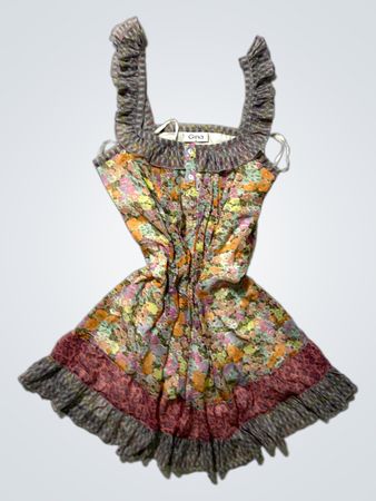 Floral Ruffled Dress