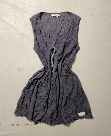 Gray Sleeveless Dress