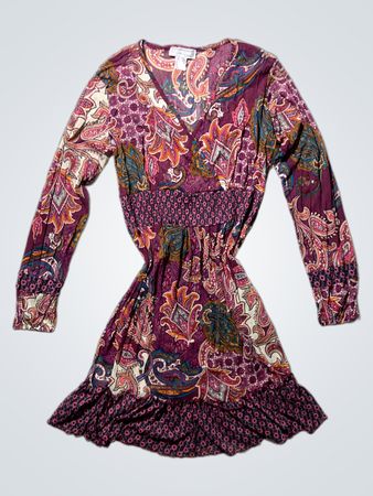 Rainbow Paisley Dress