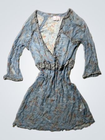 Blue Floral Dress