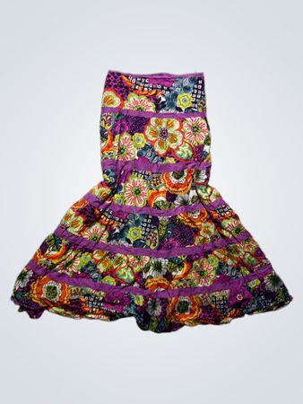 Plummet Floral Skirt
