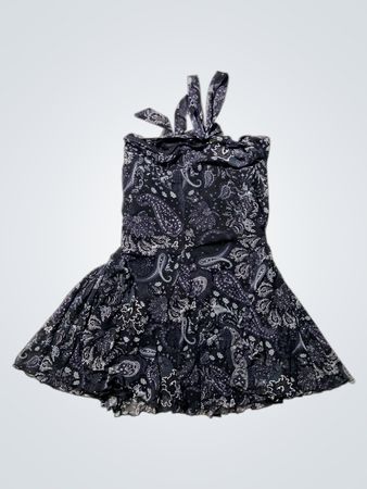 Canda Paisley Halter Dress