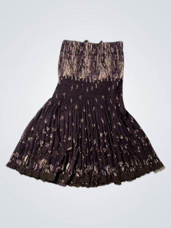 Black and Beige Skirt