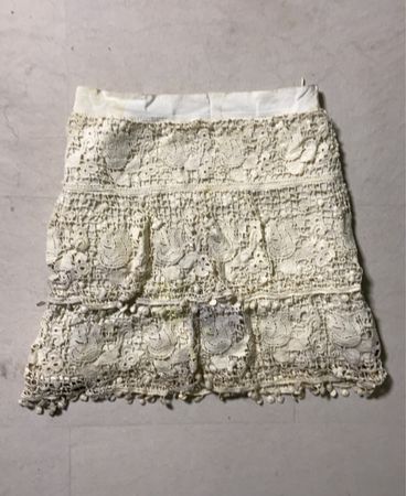 Reserved Lace Mini Skirt