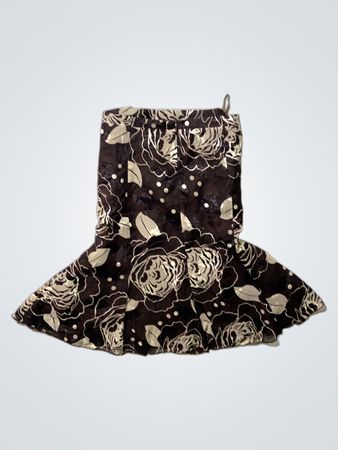 Unbranded Floral Print Mini Skirt