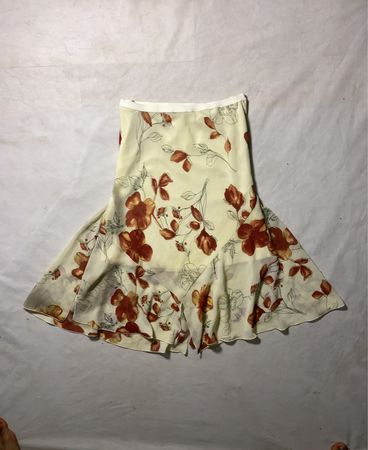 Floral Mini Skirt