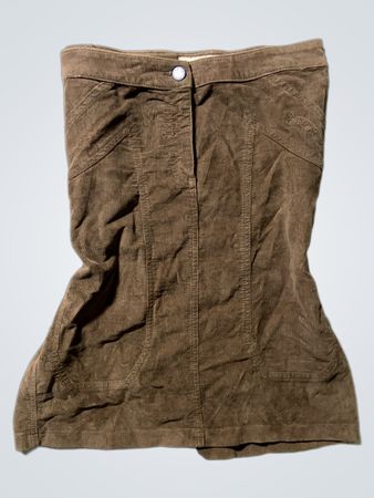 Jeckersond Corduroy Mini Skirt