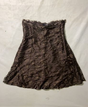 Brown Lace Top