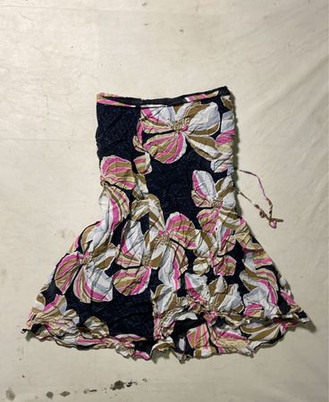 Floral Pattern Skirt