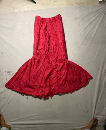 Red Mermaid Skirt