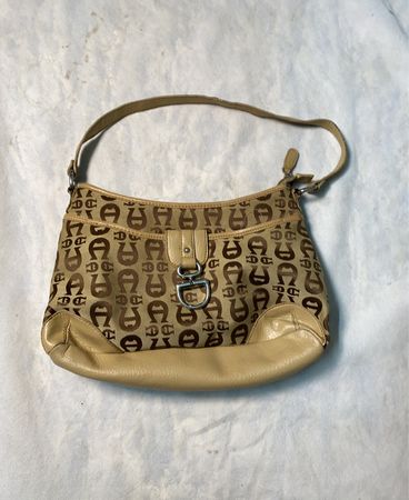 Aigner Monogram Shoulder Bag