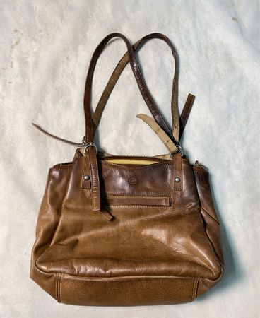 Brown Leather Handbag