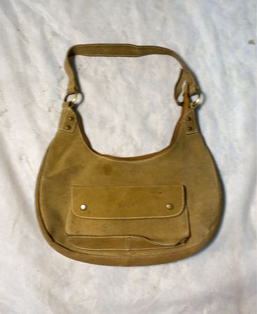 GIBDE Suede Hobo Bag