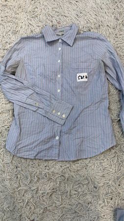 J.Crew Gestreiftes Hemd mit Knopfleiste