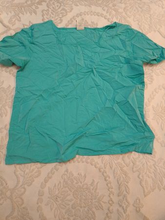 Uniform Advantage Teal Scrub Top