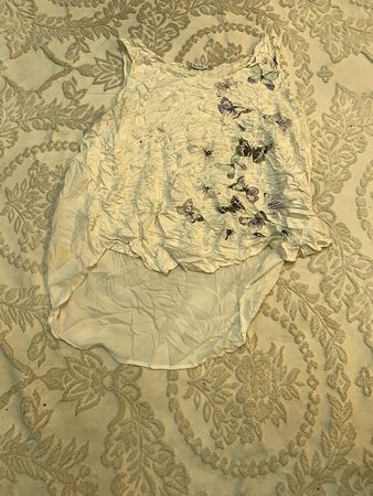 Ricki's White Butterfly Blouse
