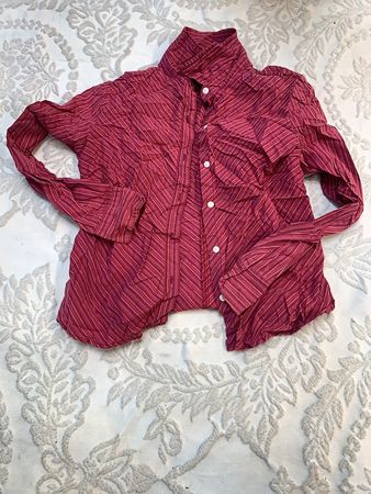 Old Navy Red Striped Shirt