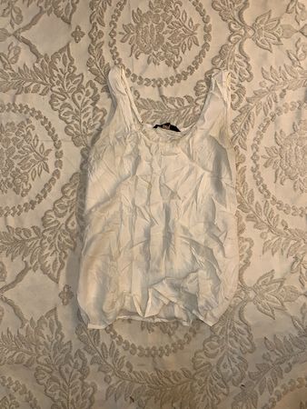 BCBG Paris White Tank Top