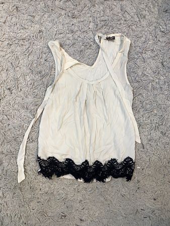 Express Women's White Tank Top