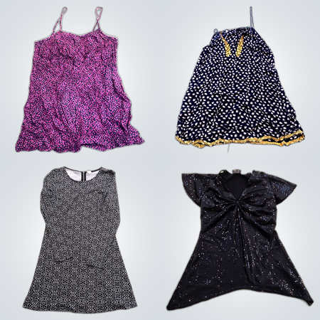 Polka Dots & Florals Bundle: 10 Pc Mix of Mini Dresses, Tops from Jessica, Forever 21 & More
