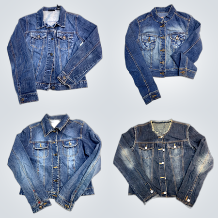 Ensemble de vestes en denim - Breakers, GUESS et plus - Lot mixte de 7 pièces