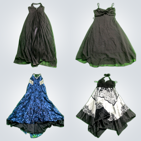 H&M & More Dresses Bundle - 10 Pc Women's Floral, Evening & Party Dresses Collection