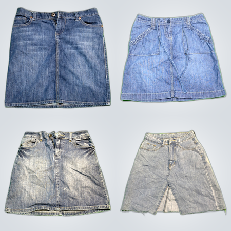Y2K Denim Skirt