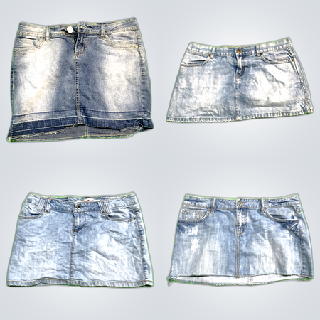 Y2K Denim Skirt
