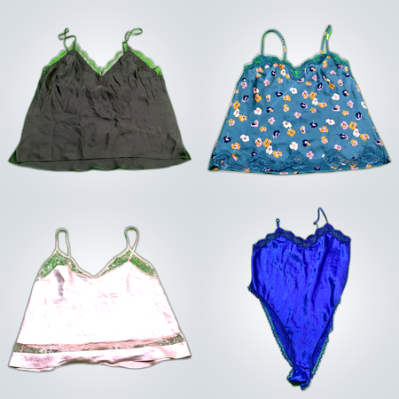 Victoria's Secret Lace Camisole Bundle 10-Pack Lingerie Set